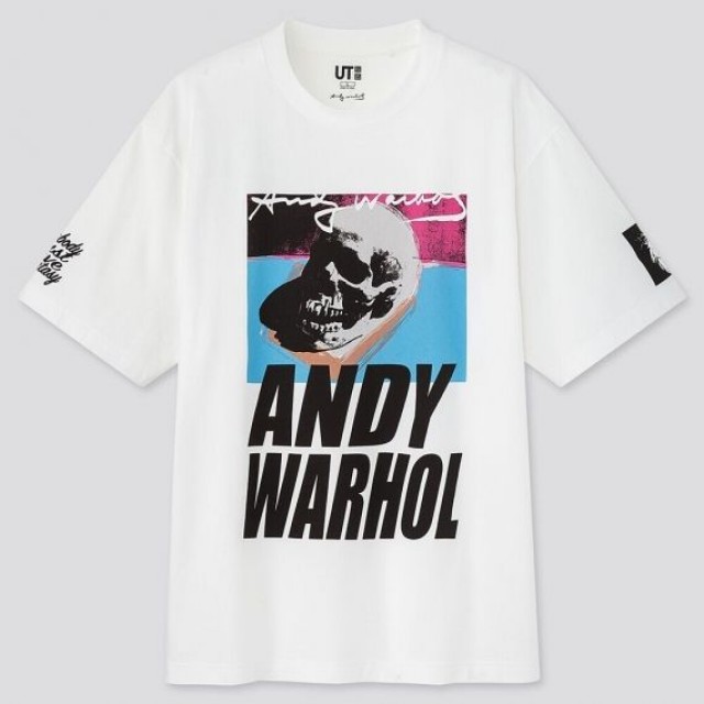 Áo thun nam cổ tròn Uniqlo Andy Warhol: From A to B and Back Again Oversized UT 