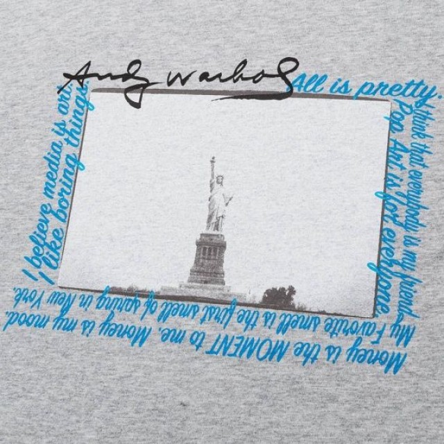 Áo thun nam cổ tròn Uniqlo Andy Warhol: From A to B and Back Again Oversized UT 