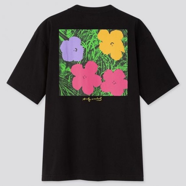 Áo thun nam cổ tròn Uniqlo Andy Warhol: From A to B and Back Again Oversized UT 