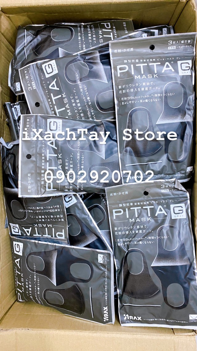 Khẩu trang y tế Pitta Mask Nhật Bản