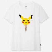 Áo thun nữ cổ tròn Uniqlo Pokemon (UT Graphic) 