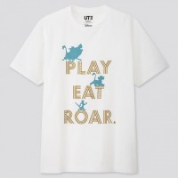 Áo thun nam cổ tròn Uniqlo Lion King (UT Graphic) 
