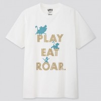 Áo thun nam cổ tròn Uniqlo Lion King (UT Graphic) 