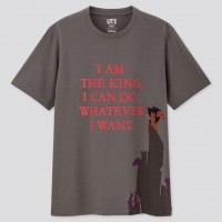 Áo thun nam cổ tròn Uniqlo Lion King (UT Graphic) 