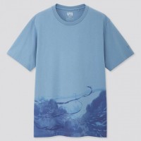 Áo thun nam cổ tròn Uniqlo MAKOTO SHINKAI FILMS (UT Graphic) 