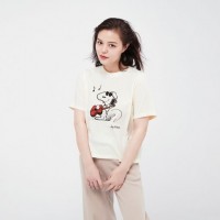 Áo thun nữ cổ tròn Uniqlo Peanuts UT Graphic 