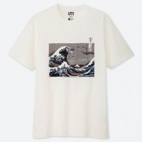 Áo thun nam Uniqlo EDO UKIYO-E UT Katsushika Hokusai 