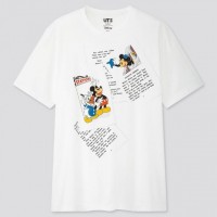 Áo thun nam cổ tròn Uniqlo DISNEY STORIES 